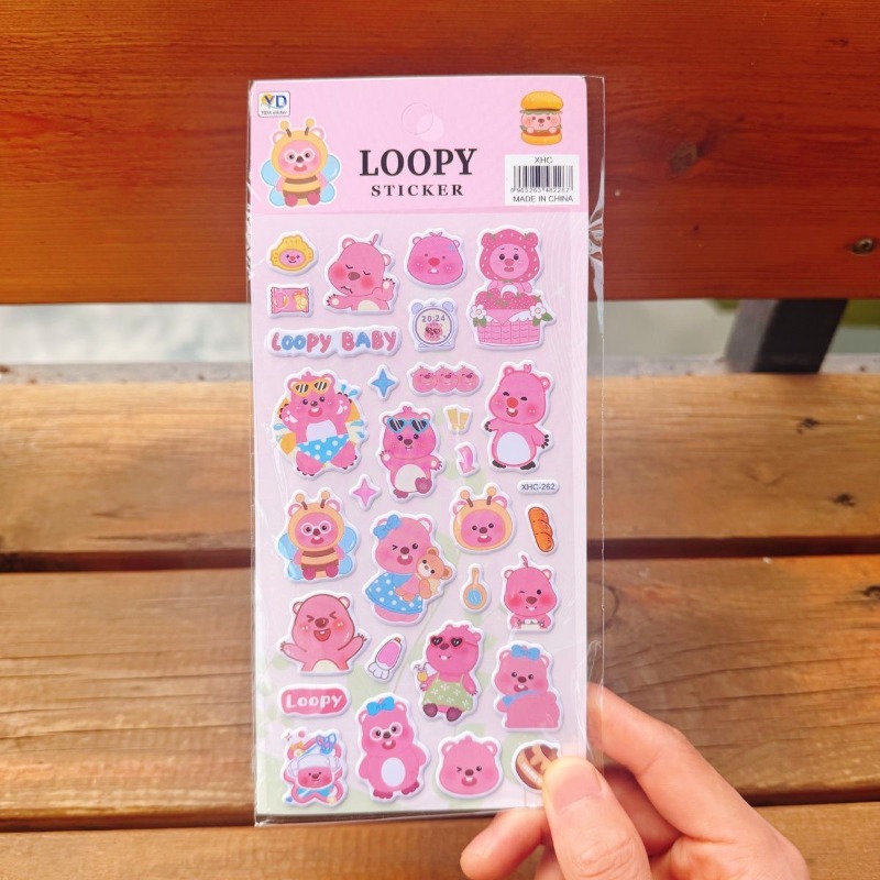 New Pororo Anime Cute Loopy 3D - Scrapbooking recension och pris