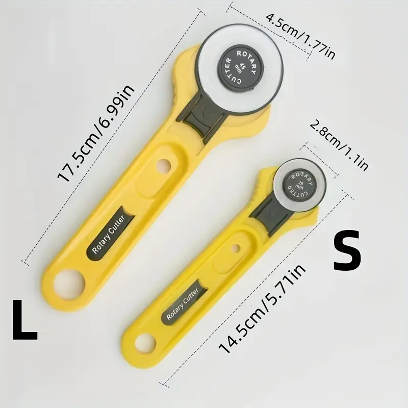 28/45mm Rotary Cutter Blades S - Rotary Cutter For Fabric 45Mm recension och pris