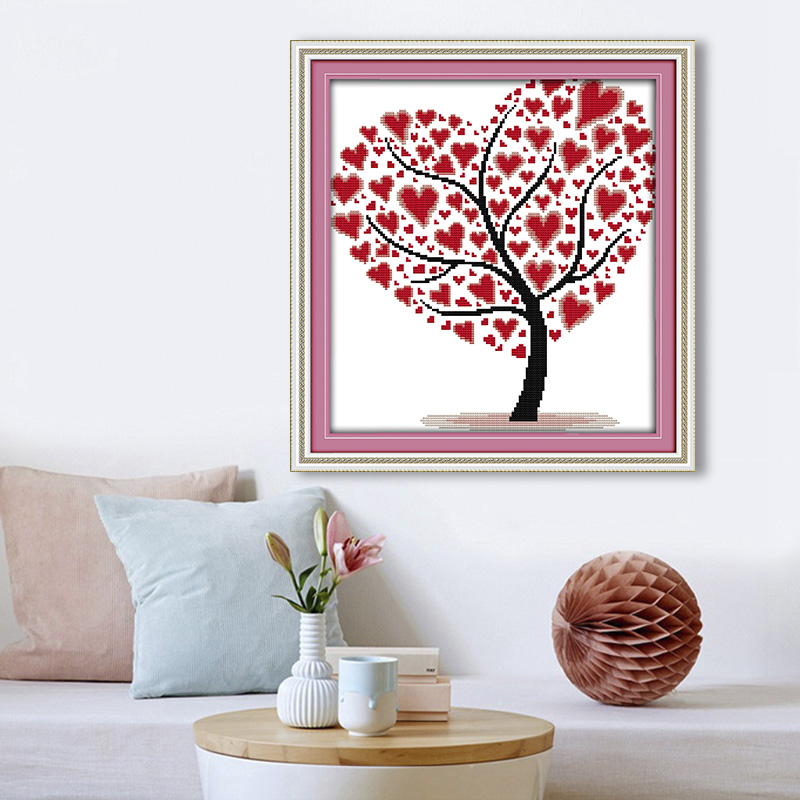 Cross Stitch Kit Stamped 11/16 - Cross Stitch Stamped Kits Beginners recension och pris