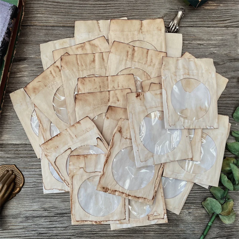 5 Pieces Vintage Coffee Dyed T - Vintage Junk Journal Scrapbooking Paper recension och pris