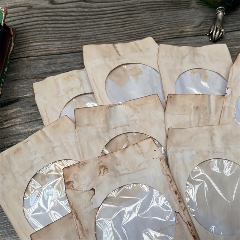 5 Pieces Vintage Coffee Dyed T - Vintage Junk Journal Scrapbooking Paper recension och pris