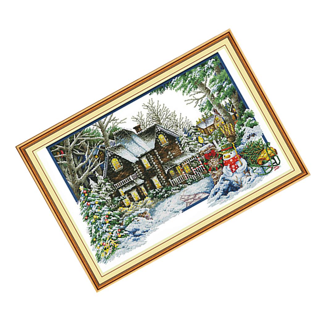 Stamped Cross Stitch Kit with  - Cross Stitch Stamped Kits Beginners recension och pris