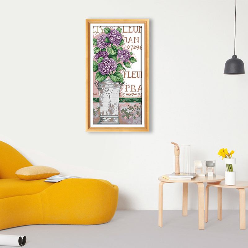 Stamped Cross Stitch Kit Canva - Cross Stitch Stamped Kits Beginners recension och pris
