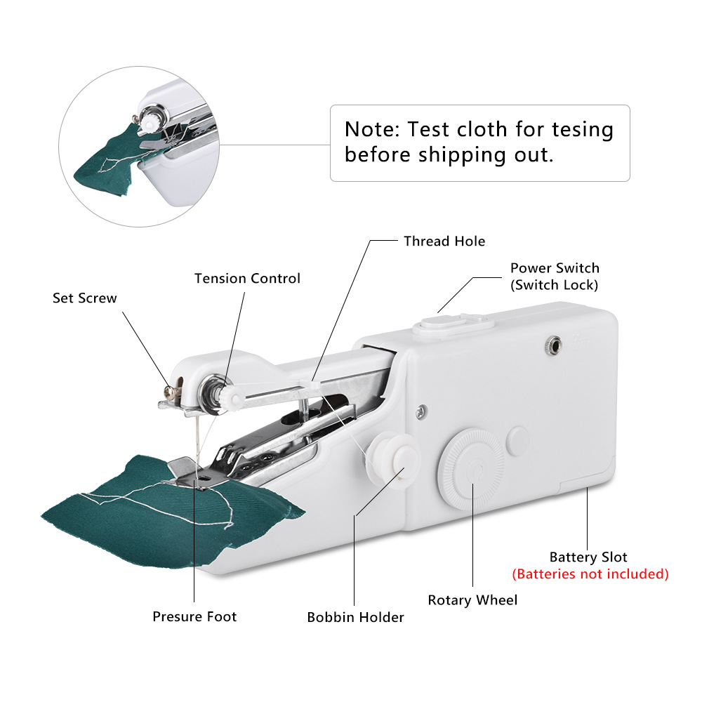 Mini Portable Handheld Sewing  - Mini Electric Sewing Machine Handheld recension och pris