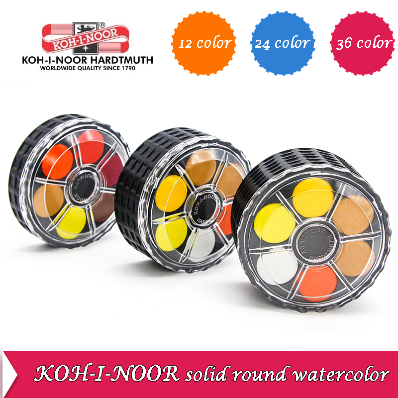 KOH-I-NOOR Solid Watercolor Pi - Watercolor Paint Set Solid Pigment recension och pris
