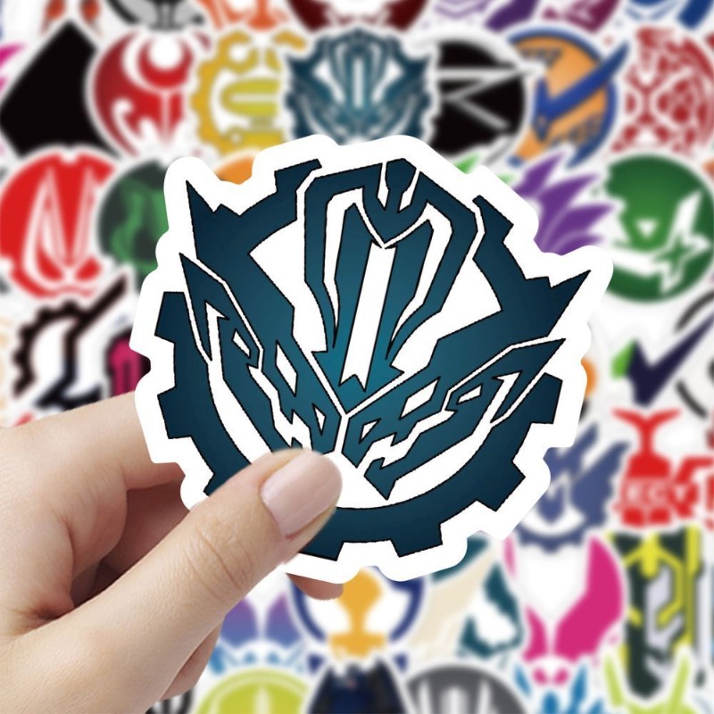 60 Sheets Kamen Rider Logo Sti - Scrapbooking recension och pris